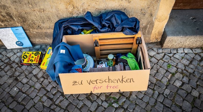 „Zu verschenken“
